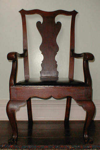 reproduction chippendale chair
