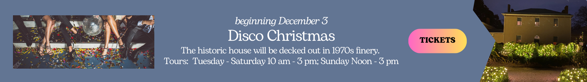 Disco Christmas info about holiday tours beginning Dec 3